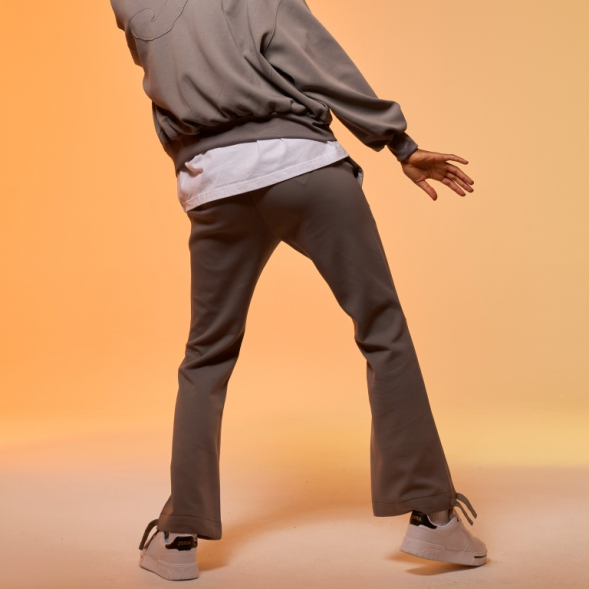 PANTALÓN LARGO STEP GRIS