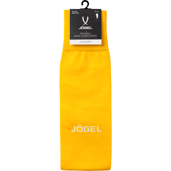Гольфы футбольные JÖGEL CAMP BASIC SLEEVE SOCKS, желтый/белый