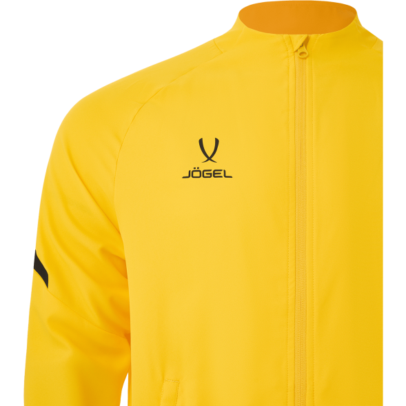 Куртка спортивная JÖGEL CAMP 2 Lined Jacket, желтый/черный