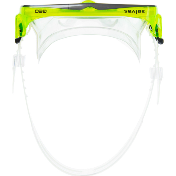 Маска для плавания SALVAS Geo Jr Mask CA105S1BYSTH, размер детский, синяя