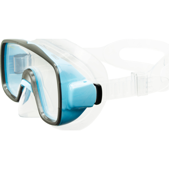 Маска для плавания SALVAS Geo Jr Mask CA105S1BYSTH, размер детский, синяя