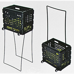 Корзина для теннисных мячей HEAD TM7003, на 72 мяча, пластик, черный