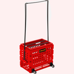 Корзина для теннисных мячей HEAD TM7003, на 72 мяча, пластик, черный