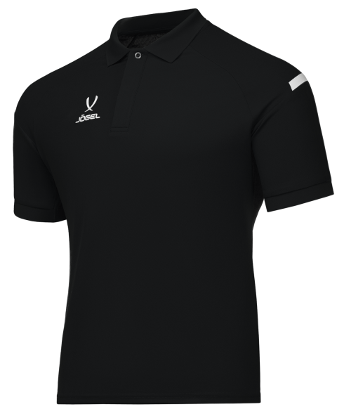 Поло JOGEL CAMP 2 Poly Polo, черный