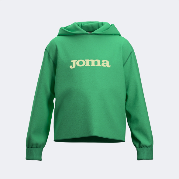SUDADERA CON CAPUCHA NEW METAVERSE VERDE