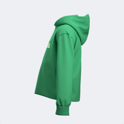 SUDADERA CON CAPUCHA NEW METAVERSE VERDE