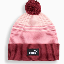 Шапка PUMA Ess Mid Crown Pom Beanie, 02655001, вискоза, полиэстер, нейлон, т.сине-голубой
