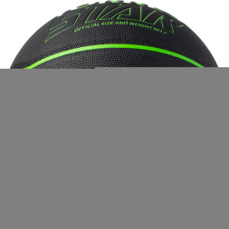 Мяч баск TORRES Star, B323127, р 7, 7 панел ,ПУ-композит, нейлон корд, бут кам , черно-зеленый