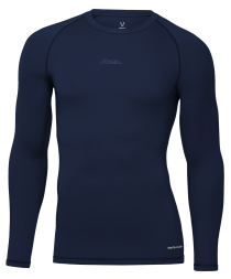 Футболка компрессионная с длинным рукавом JOGEL PerFormDRY Baselayer Tee LS 2, темно-синий
