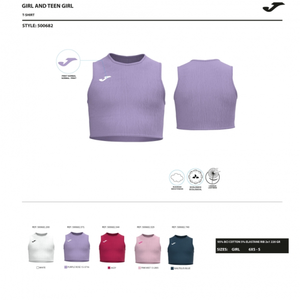 Ассортимент | CAMISETA SIN MANGAS BERRY ROSA