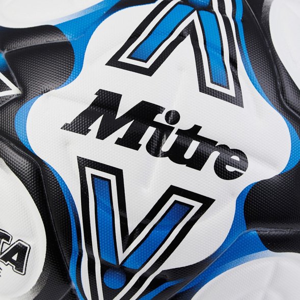 Мяч футб. MITRE Delta One 24, 5-B01787C21, р.5, FIFA Quality, 14п, ТПУ, термосшивка,бело-сине-черный