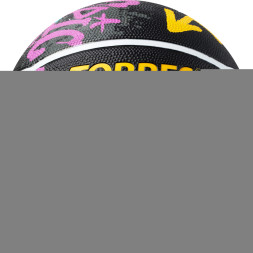 Мяч баск TORRES Street, B023107, р 7, 7 панел резина, нейлон корд, бут кам , чёрно-мультиколор