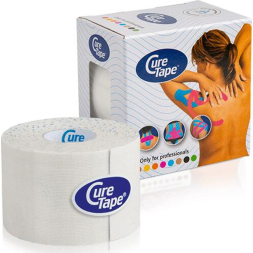 Тейп кинезиологический CureTape Black 160226, 5см.x5м.