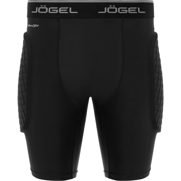 Шорты вратарские с защитой JÖGEL ScalePad Goalkeeper Shorts, черный
