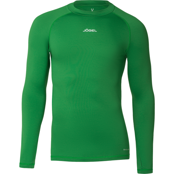 Джемпер компрессионный утепленный JÖGEL CAMP PerFormDRY Baselayer Top Warm, зеленый