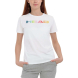 Футболка женская HEAD Rainbow T-Shirt W 814445-WH-S, р.S, полиэстер, хлопок, эластан, белый