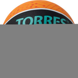 Мяч баск TORRES TT, B023155, р 5, резина, нейлон корд, бут кам , черный-мультиколор