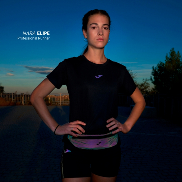 CAMISETA MANGA CORTA R-CITY NEGRO