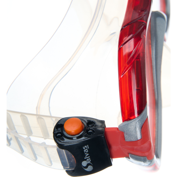 Маска для плавания SALVAS Viva Sr Mask CA535S1GYSTH, размер взрослый, желтая