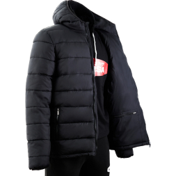 Куртка утепленная с капюшоном мужская MIKASA MT914-049-3XL, р.3XL, черный