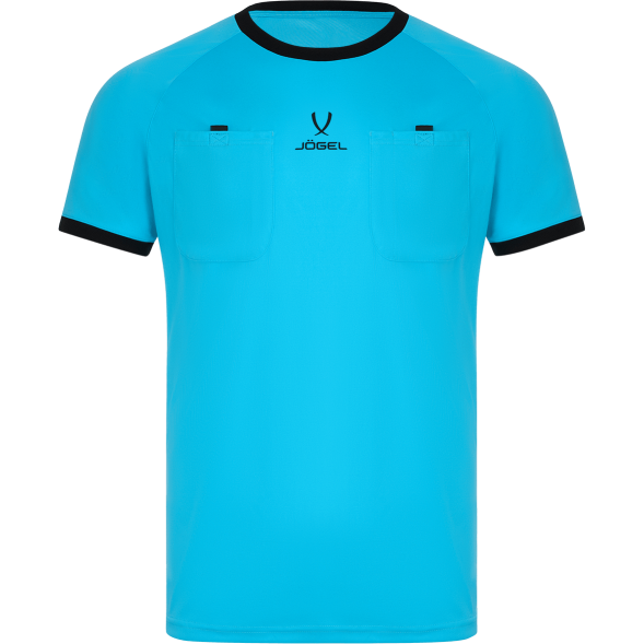 Футболка судейская JÖGEL Referee tee, голубой