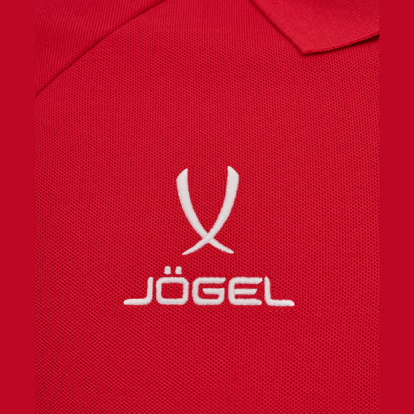 Поло JÖGEL ESSENTIAL CVC Polo CZ, красный