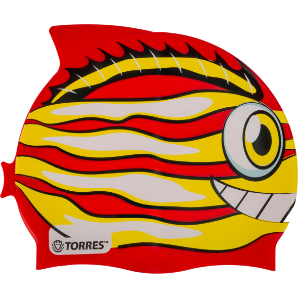 Шапочка для плавания детская TORRES Junior, SW-12206AF, голубой, силикон