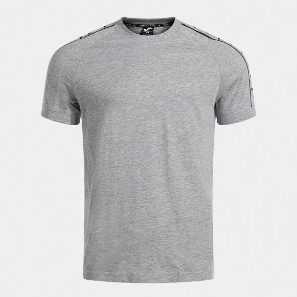 CAMISETA MANGA CORTA HEROIC GRIS NEGRO