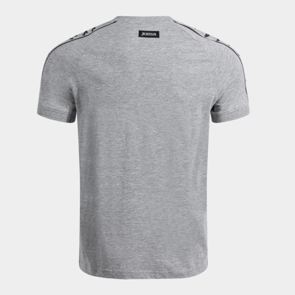 CAMISETA MANGA CORTA HEROIC GRIS NEGRO