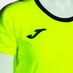 CAMISETA MANGA CORTA ELITE XI AMARILLO FLUOR NEGRO