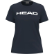 Футболка женская HEAD Club Original T-Shirt W 814845-NV-XS, р.XS, полиэстер, хлопок, эластан, т.сини