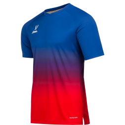 Футболка тренировочная JOGEL NATIONAL PerFormDRY Pre-Match Tee, сине-красный