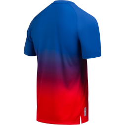 Футболка тренировочная JOGEL NATIONAL PerFormDRY Pre-Match Tee, сине-красный
