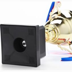 Кубок 185В, зол., триколор, подставка пластик, 26 × 16 × 8.5 см