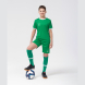 Футболка футбольная JÖGEL CAMP Origin, зеленый/белый, детский