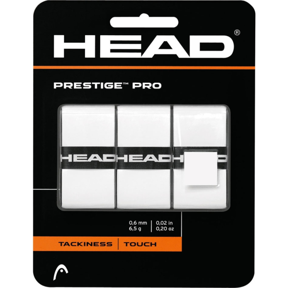 Овергрип Head Prestige Pro, 282009-BK, 0.55 мм, 3 шт, черный