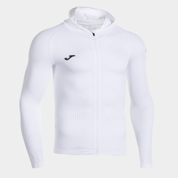 CHAQUETA CON CAPUCHA R-TRAIL NATURE BLANCO