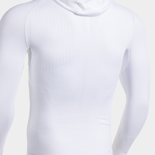 CHAQUETA CON CAPUCHA R-TRAIL NATURE BLANCO