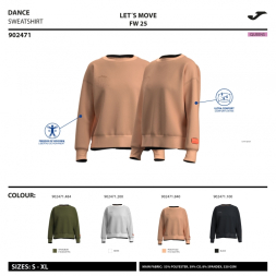 SUDADERA STEP BLANCO