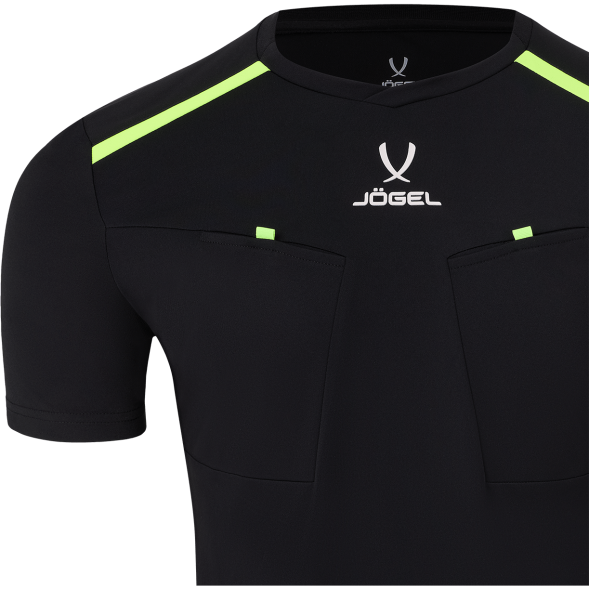 Футболка судейская JÖGEL DIVISION PerFormDRY Referee Tee, черный