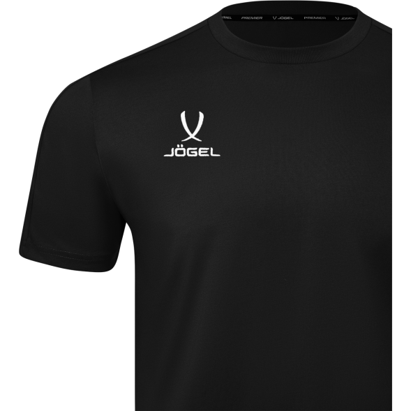 Футболка тренировочная JÖGEL PREMIER PerFormDRY TRN CVC Tee, черный