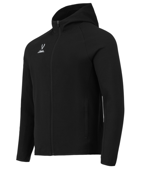 Худи на молнии JOGEL ESSENTIAL Athlete Hooded FZ Jacket, черный