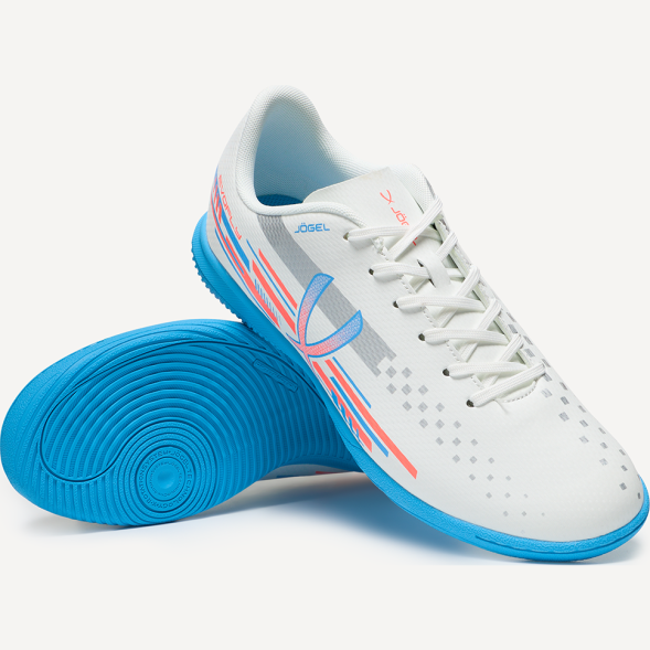 Бутсы зальные JÖGEL Evofly IN Talant White/blue