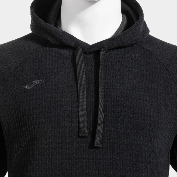 SUDADERA CON CAPUCHA INDOOR-GYM NEGRO