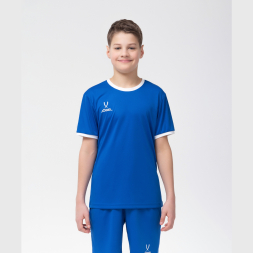 Футболка футбольная JÖGEL CAMP Origin, синий/белый, детский