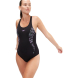 Купальник SPEEDO Placement Muscleback, 8-00305816854-6854, размер 32, российский размер 44, полиэстер, ПБТ