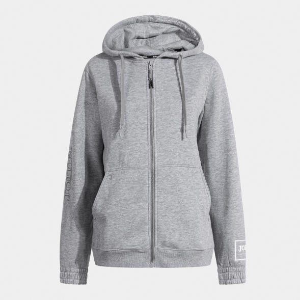 CHAQUETA CON CAPUCHA URBAN STREET GRIS MELANGE