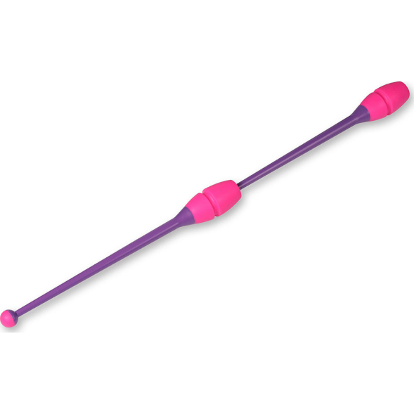 Булавы для художественной гимнастики INDIGO IN017, длина 36 см, каучук, вставляющиеся