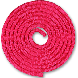 Скакалка гимнастическая INDIGO SM-121-LBL, утяжеленная, длина 2,5м, шнур, голубой