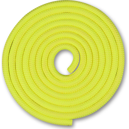 Скакалка гимнастическая INDIGO SM-121-LBL, утяжеленная, длина 2,5м, шнур, голубой